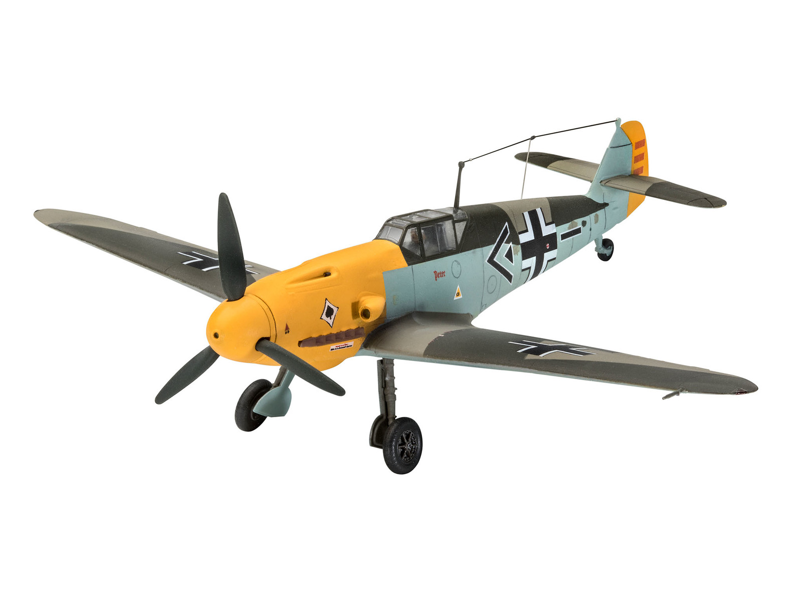 Messerschmitt BF-109 F2 - Model Kit image