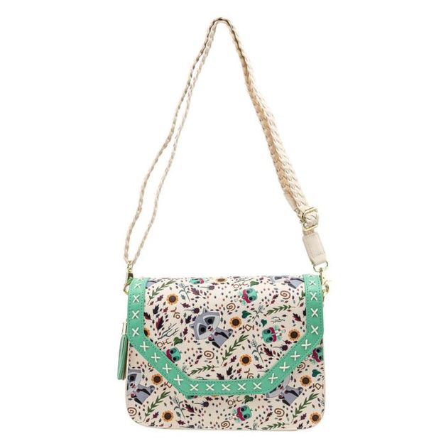 Loungefly: Pocahontas - Meeko Flit Earth Day AOP Crossbody Bag