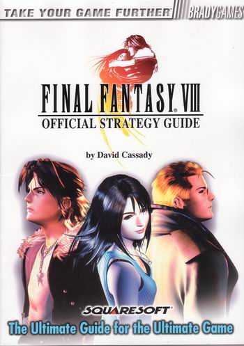 Final Fantasy VIII Official Strategy Guide on PS2