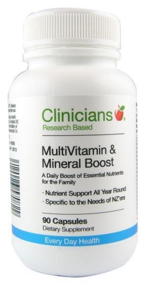 Clinicians: MultiVitamin & Mineral Boost (90 Capsules) image