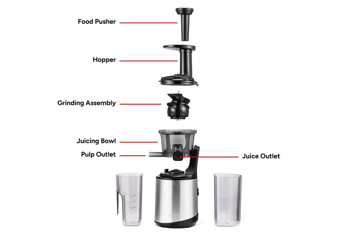 Buy Kogan Cold Press Slow Juicer at Mighty Ape NZ
