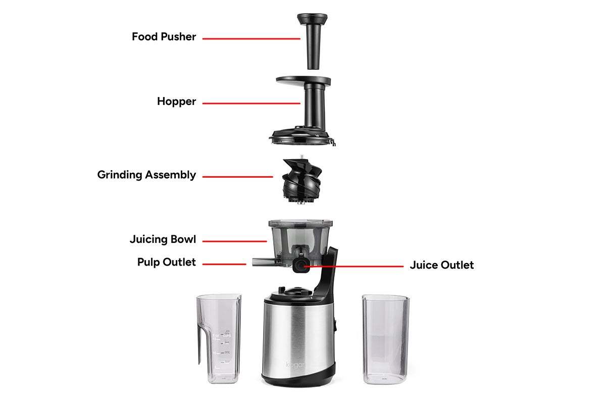 Kogan Cold Press Slow Juicer image