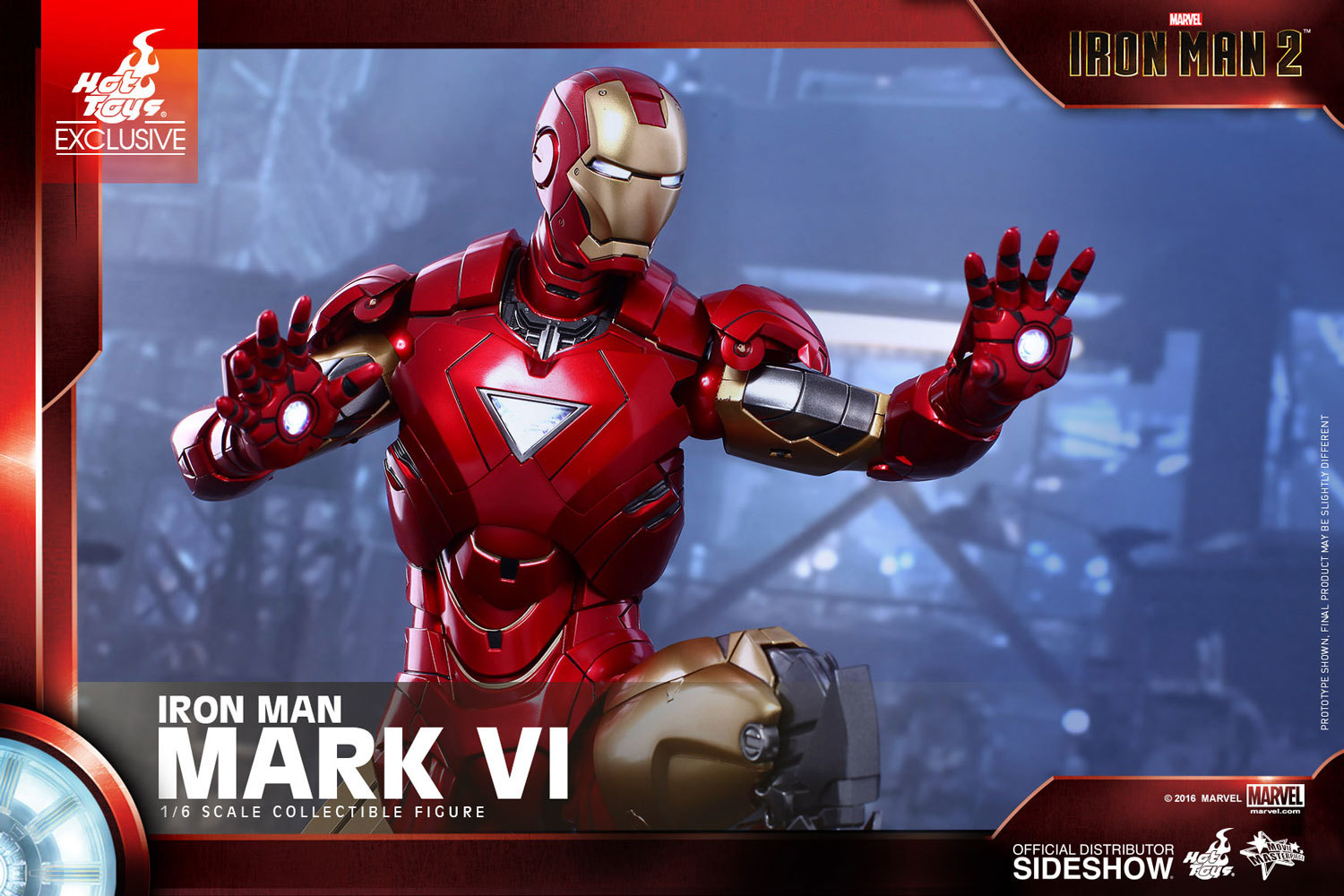 Iron Man 2 - Mark VI 1:6 Scale Collectible Figure image