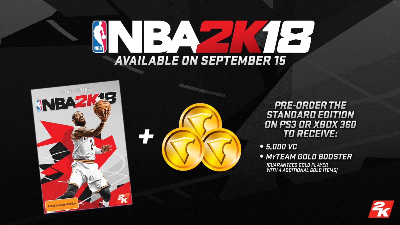 NBA 2K18 for PS3 image
