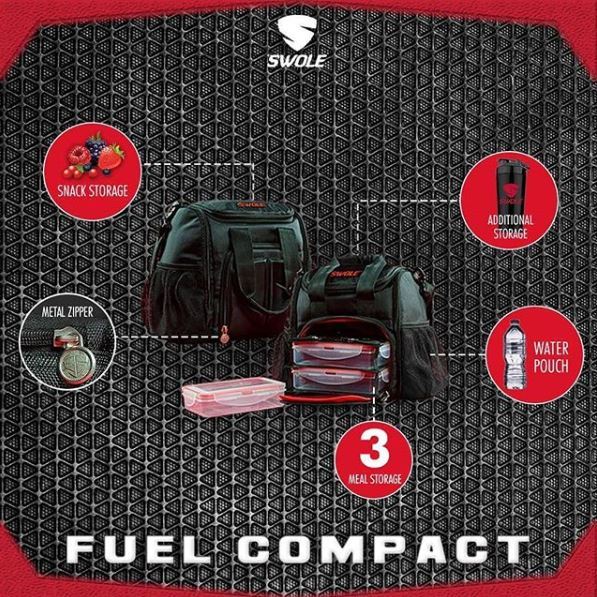 Buy Swole Life Fuel Compact Meal Prep Bag at Mighty Ape NZ