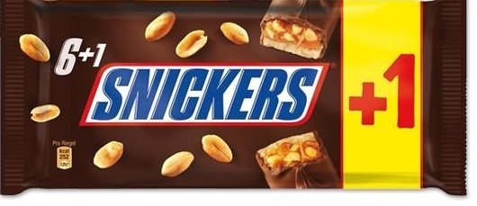 Snickers Bars (6+1 Free Pack)