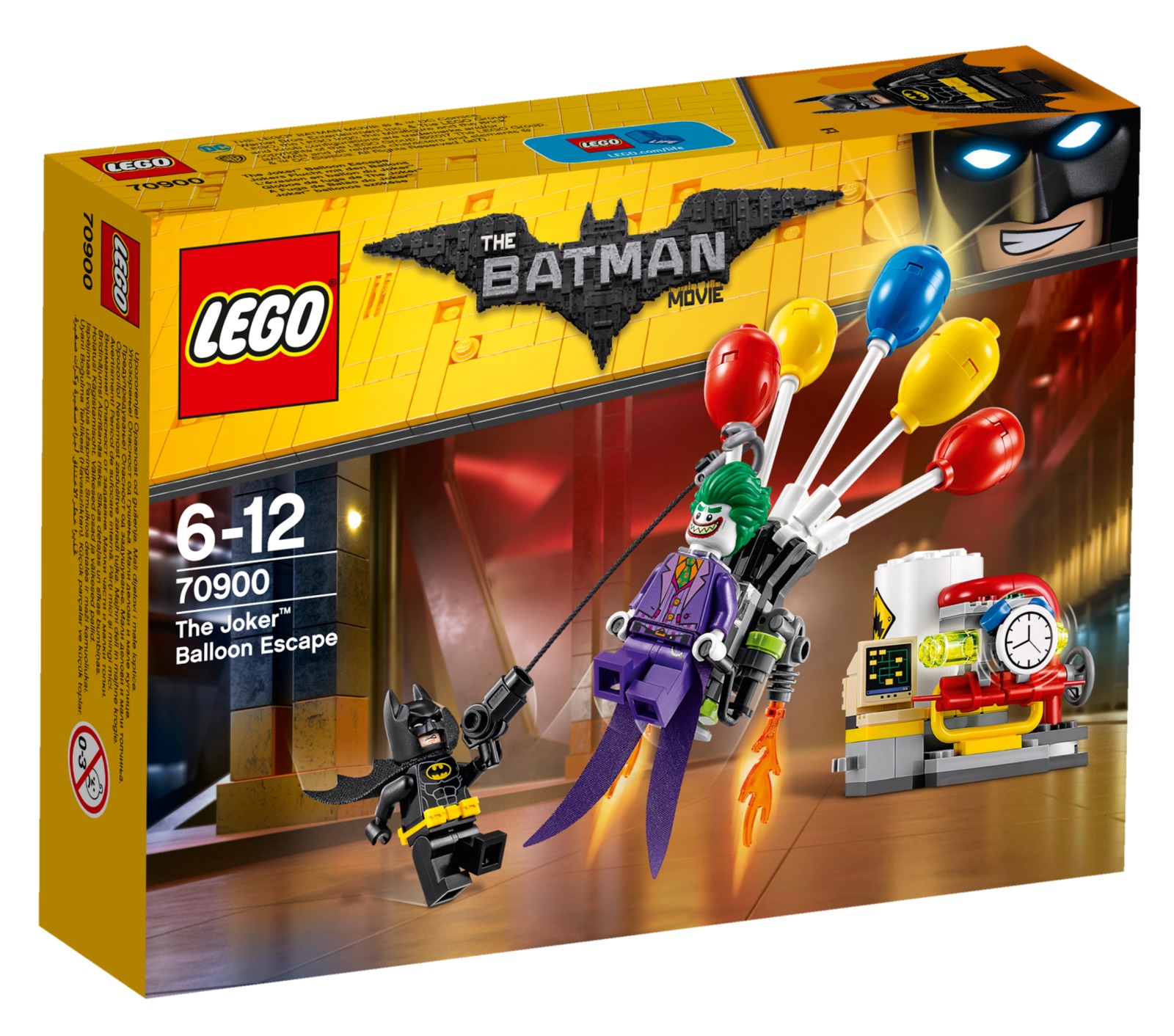 LEGO Batman Movie - The Joker Balloon Escape (70900) image