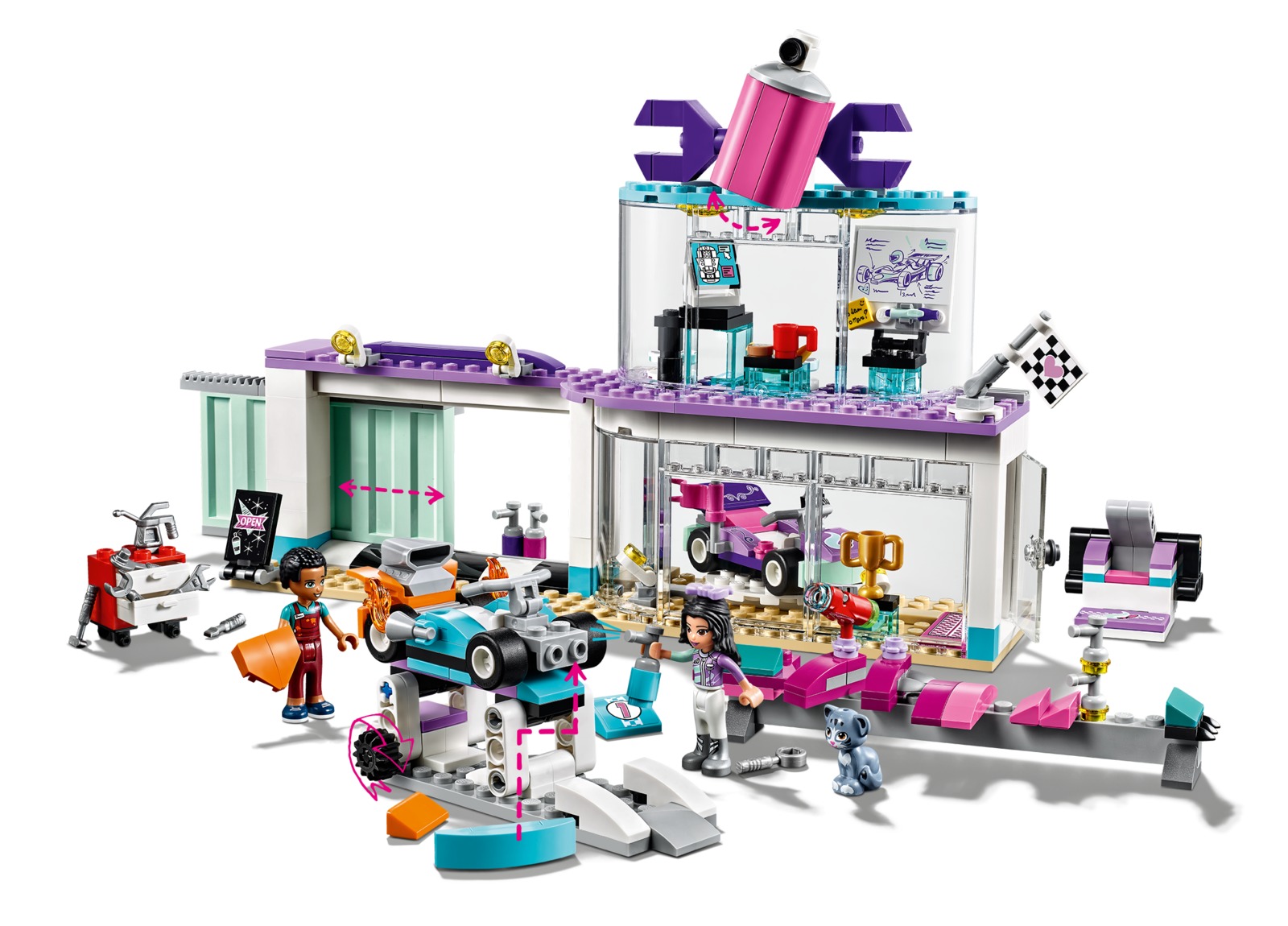 LEGO Friends - Creative Tuning Shop (41351) image