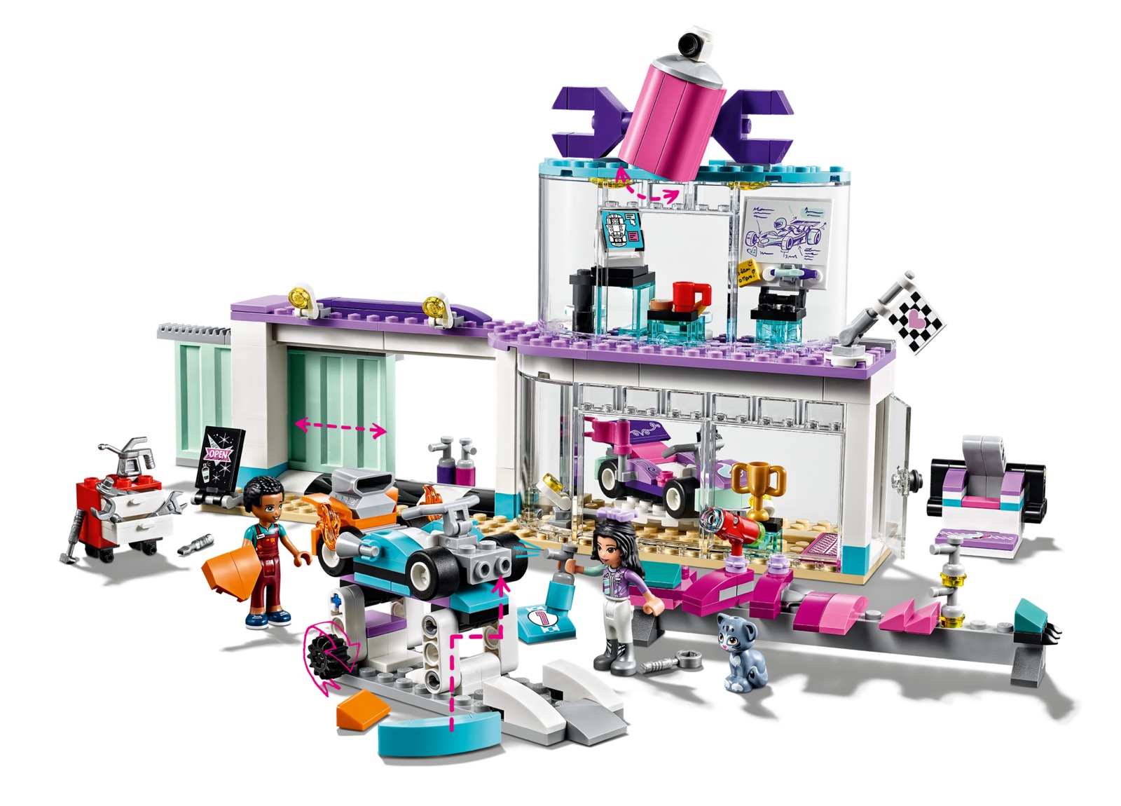 LEGO Friends: Creative Tuning Shop (41351) image