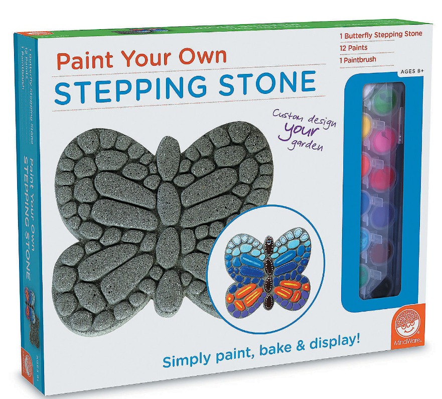 Mindware Create: Paint Your Own - Butterfly Stepping Stone image