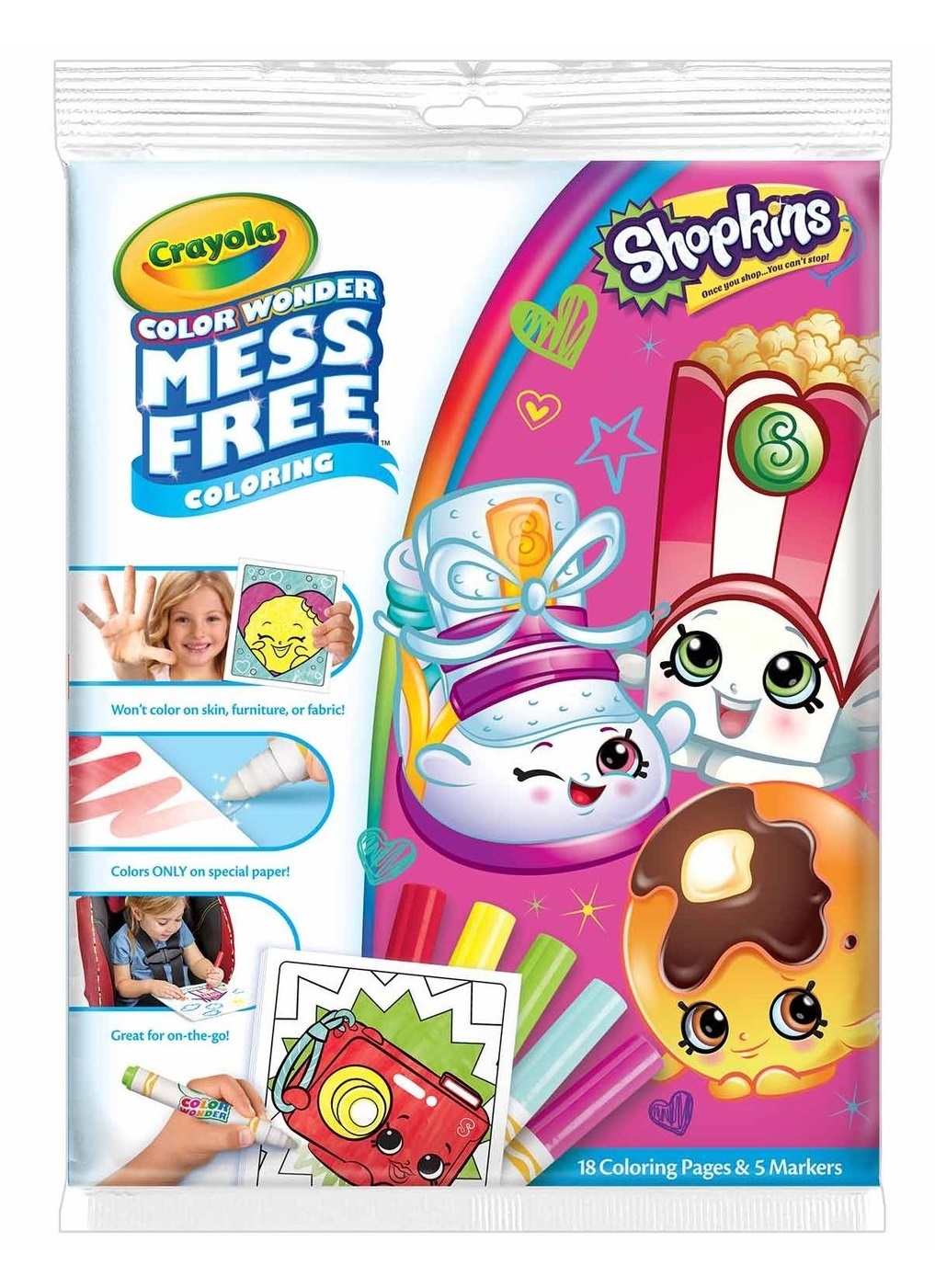 Crayola Color Wonder Shopkins image