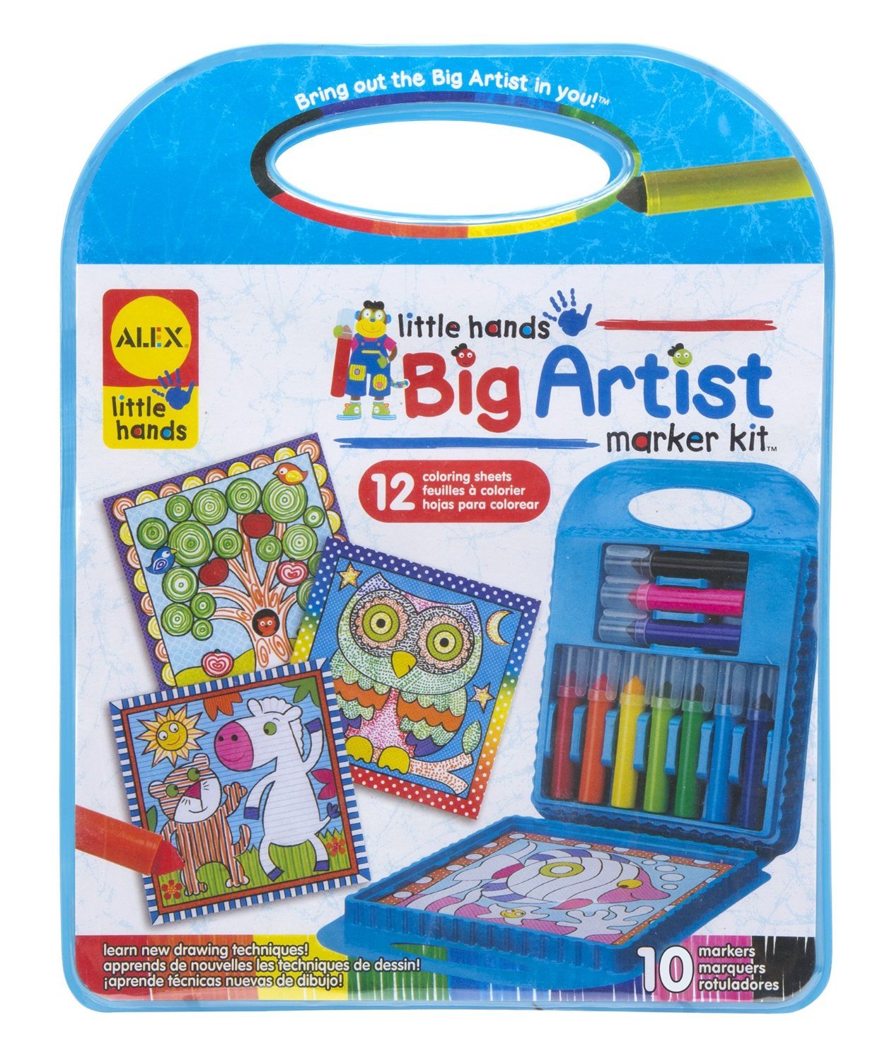 Alex: Little Hands - Big Artist Series Marker Kit image