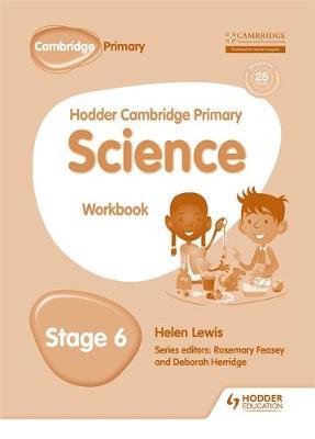 Hodder Cambridge Primary Science Workbook 6 by Peter Riley image