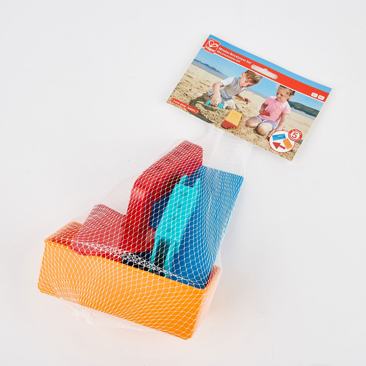 Hape: Master Bricklayer Beach Playset image