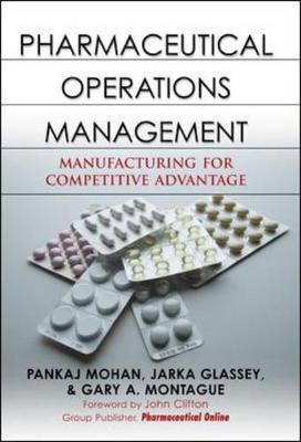 Pharmaceutical Operations Management by Pankaj Mohan image