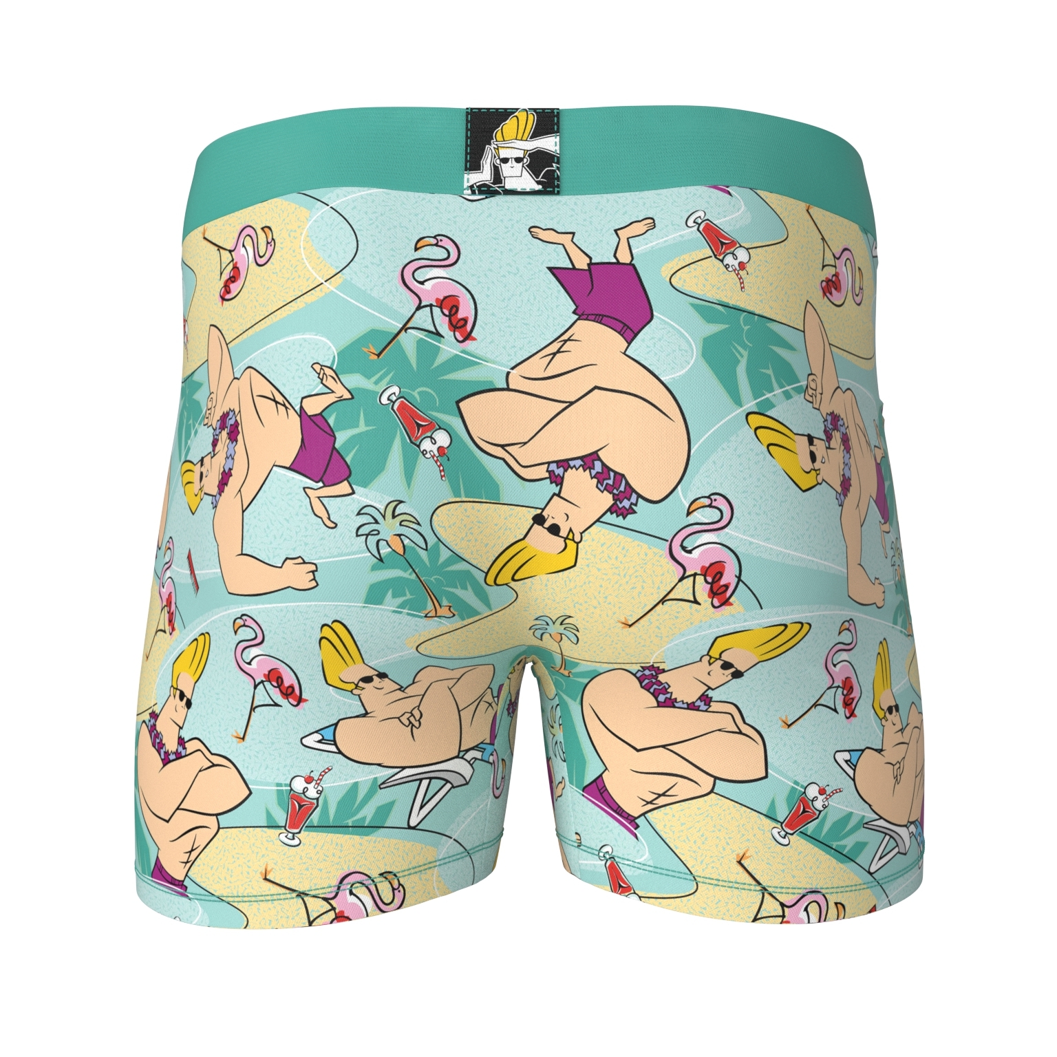 Crazy Boxer: Johnny Bravo Boxers -Large