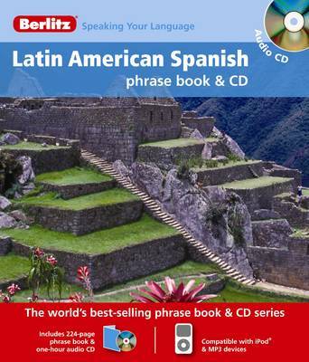 Latin American Spanish Berlitz Phrase Book and CD image