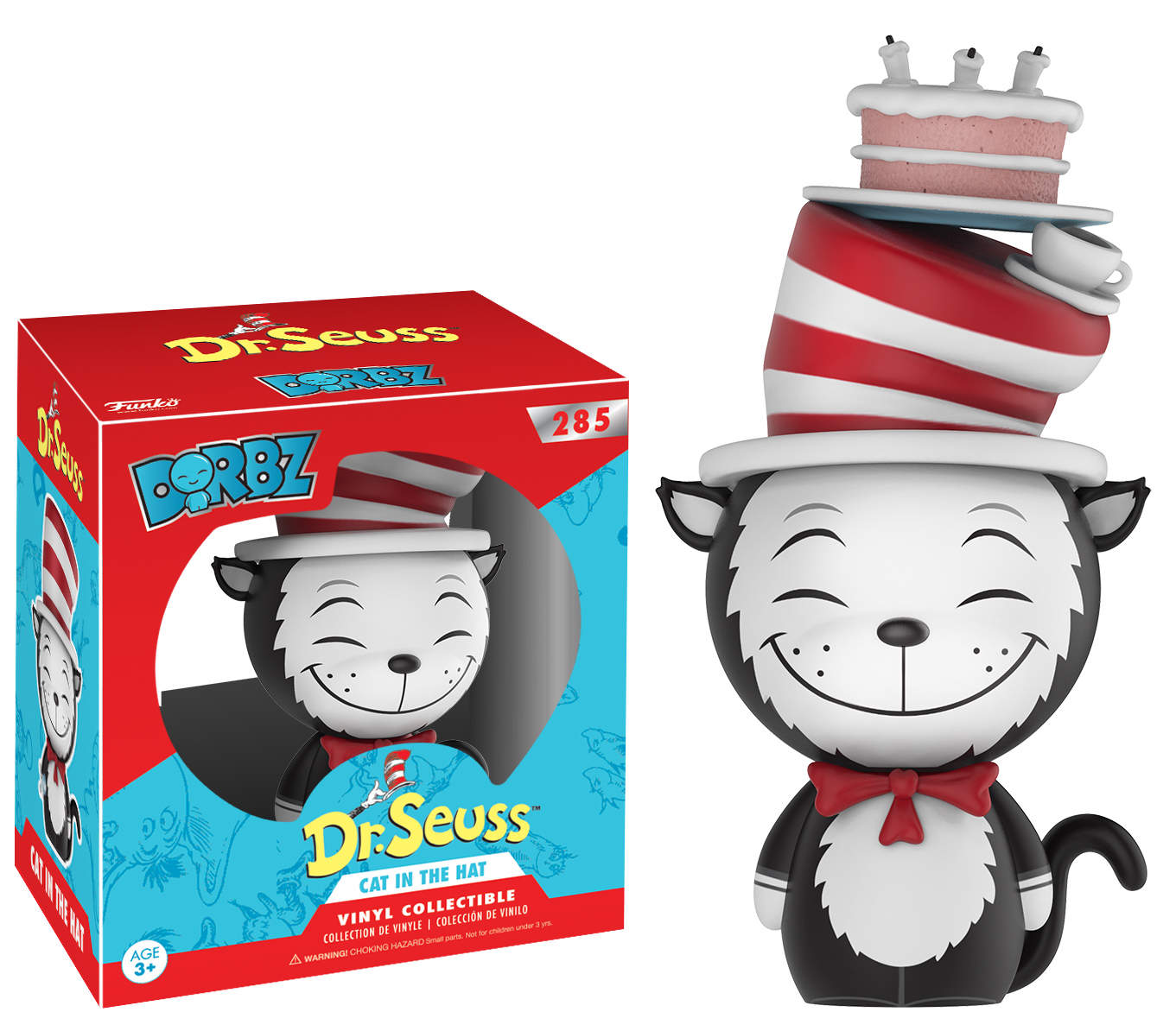 Dr. Seuss - Cat in the Hat Dorbz Vinyl Figure (with a chance for a Chase version!) image
