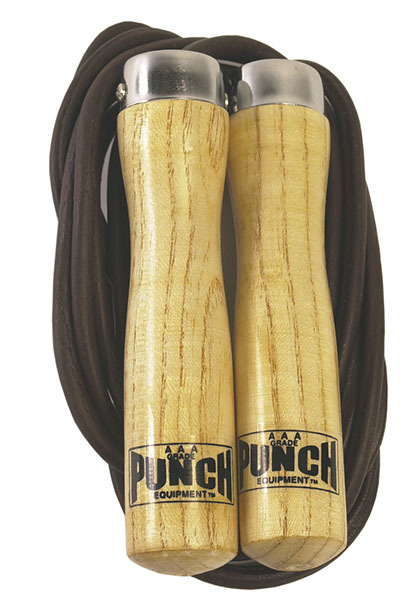 Punch: Leather Skipping Rope - 9ft image