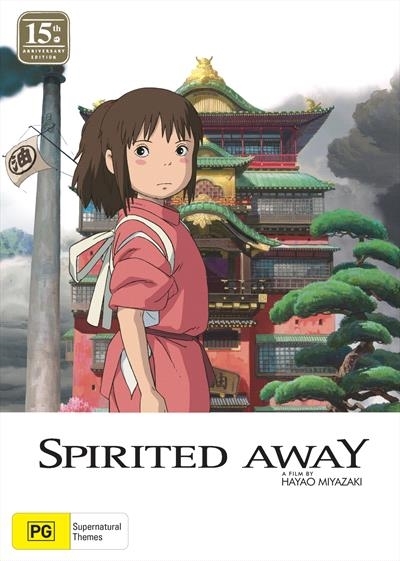 Spirited Away - 15th Anniversary (Limited Edition) on DVD, Blu-ray