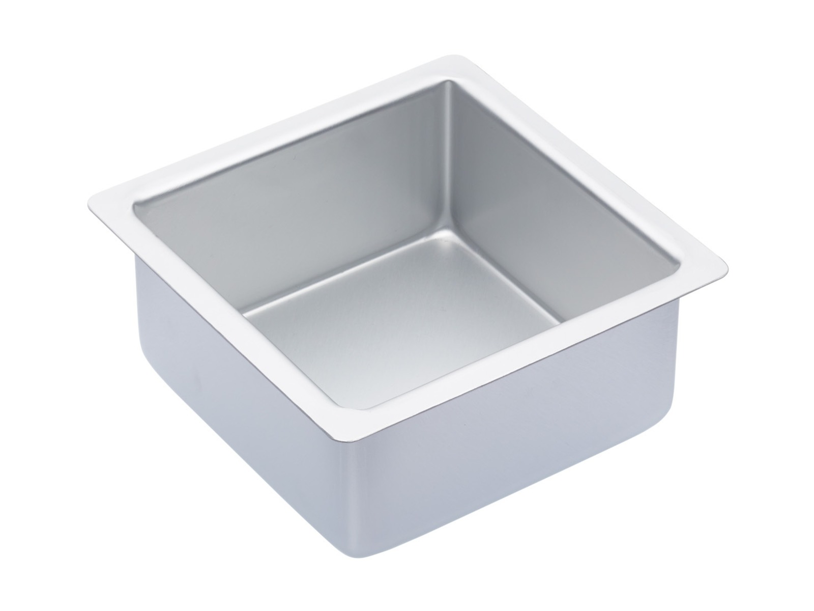 MasterClass: Silver Anodised Square Deep Cake Pan (15cm) image