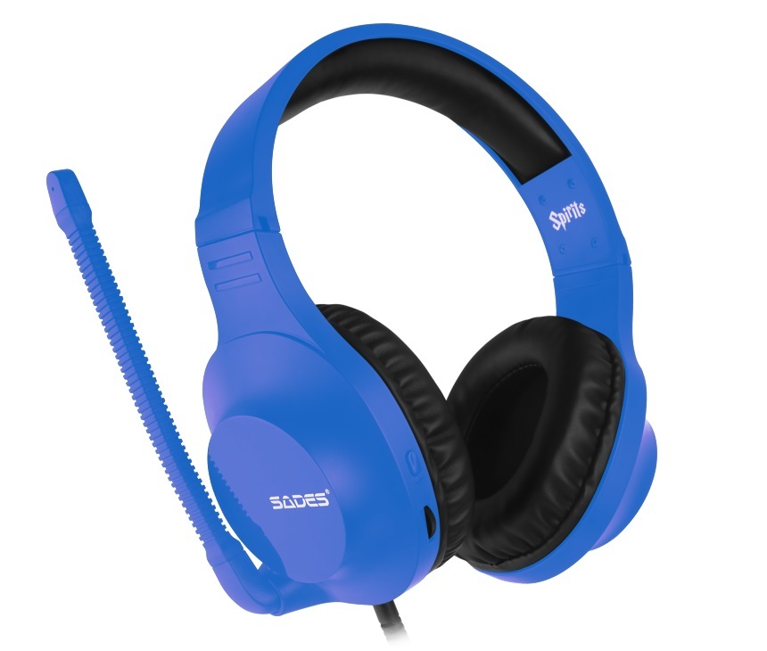 SADES Spirits Universal Gaming Headset (Blue) on Switch, PC, PS4, Xbox One