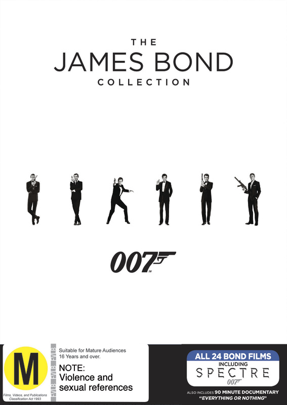 The James Bond Collection on DVD