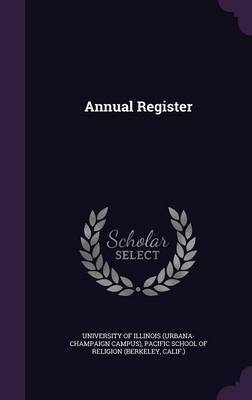 Annual Register image