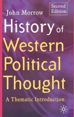 History of Western Political Thought by John Morrow image