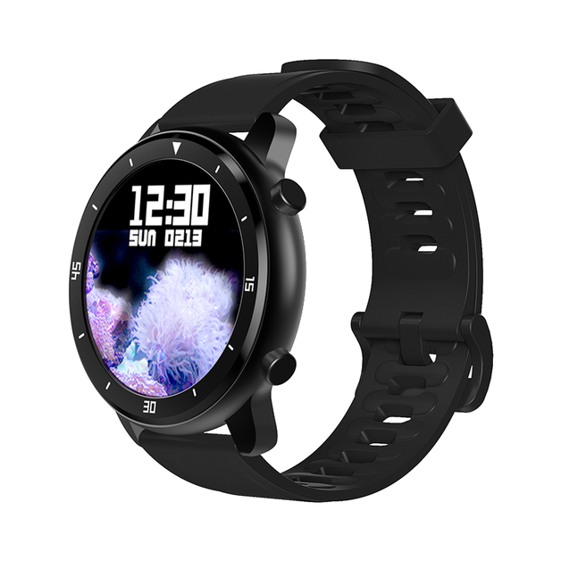 Fitness Tracker Bluetooth Sleep Tracking Smart Watch - Black