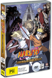 Naruto The Movie 2 Legend Of The Stone Of Gelel Dvd Buy Now At Mighty Ape Nz