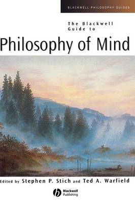 The Blackwell Guide to Philosophy of Mind by Stephen P Stich image