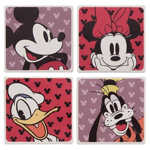 Mickey Mouse & Friends Ceramic Coaster Set image