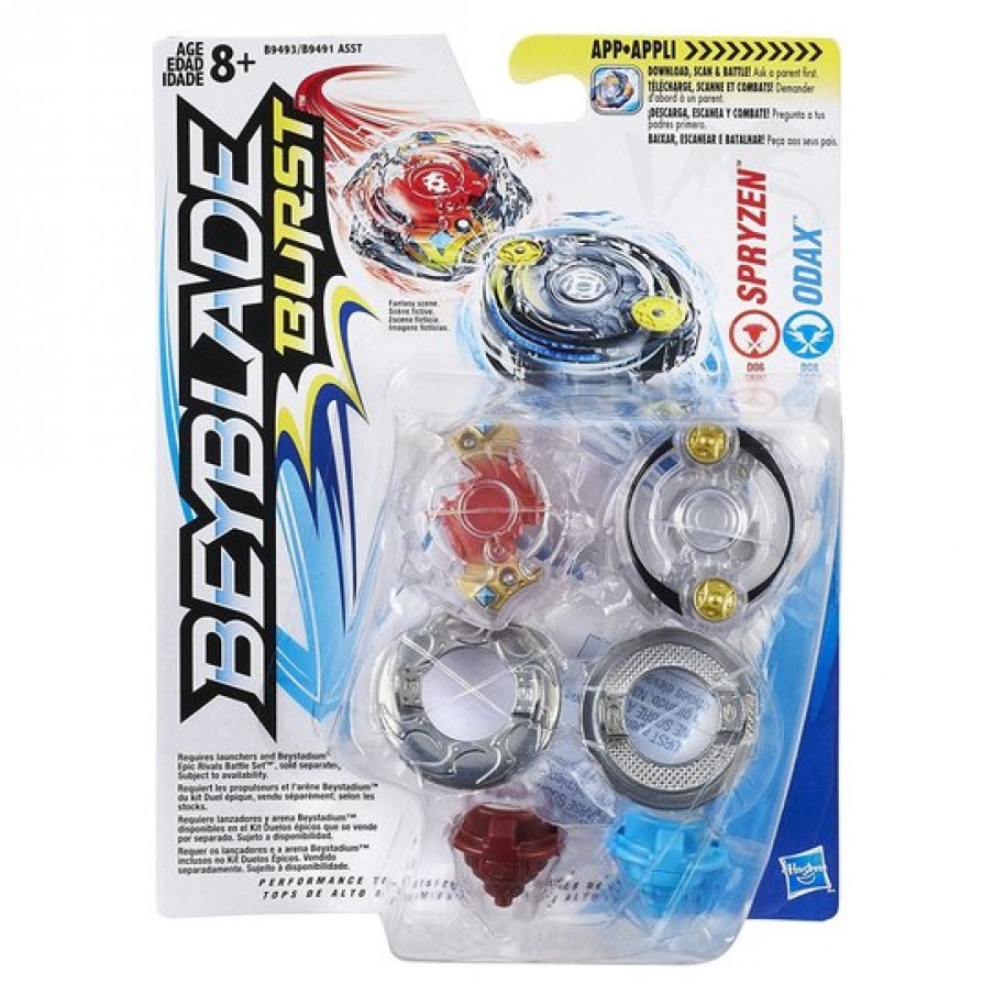 Beyblade: Burst - Spryzen and Odax Duo Pack image