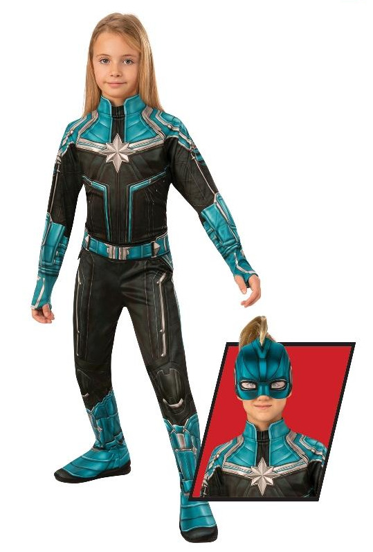 Captain Marvel: Kree Suit - Children's Costume (Large) image