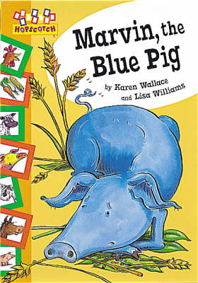 Marvin the Blue Pig by Karen Wallace image