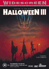 Halloween 3 - Season Of The Witch on DVD