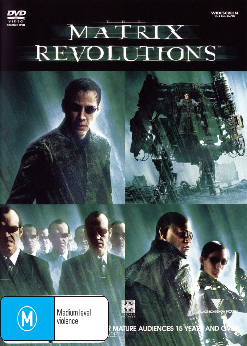 The Matrix - Revolutions on DVD image