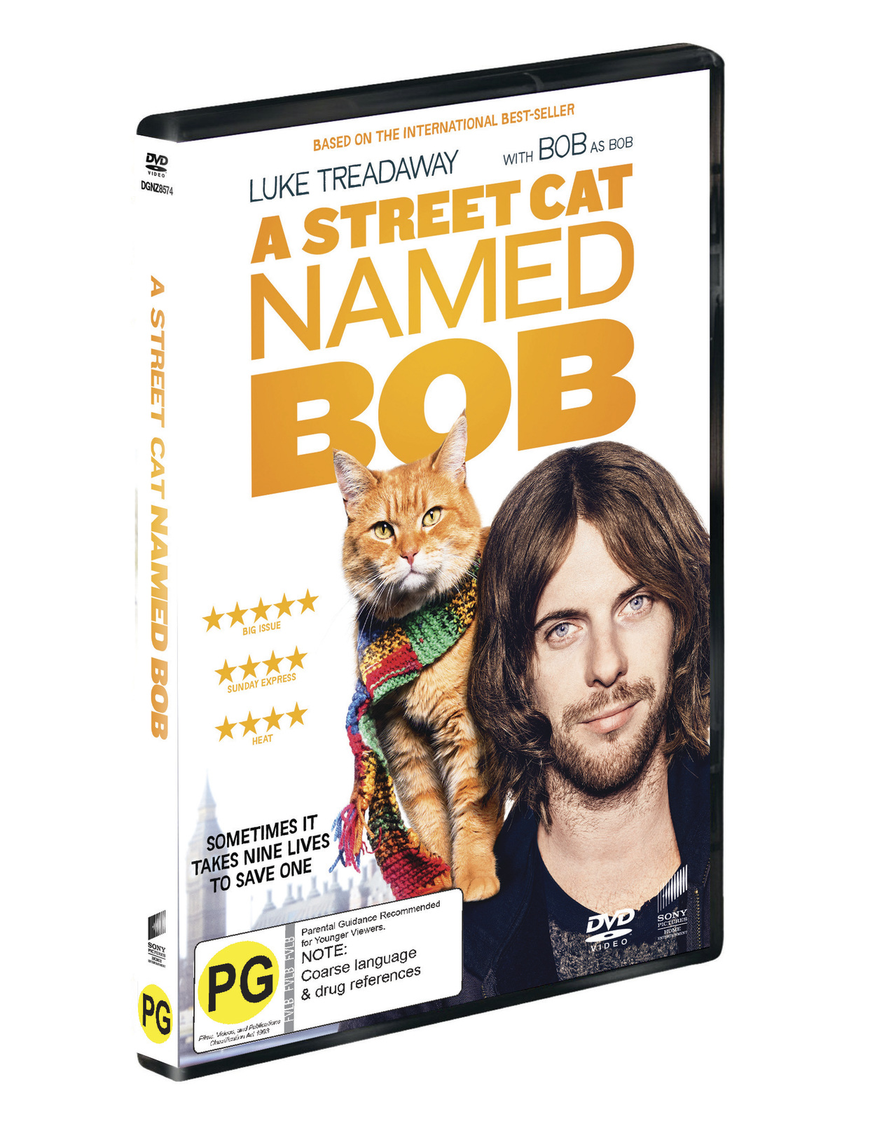 A Street Cat Named Bob on DVD image