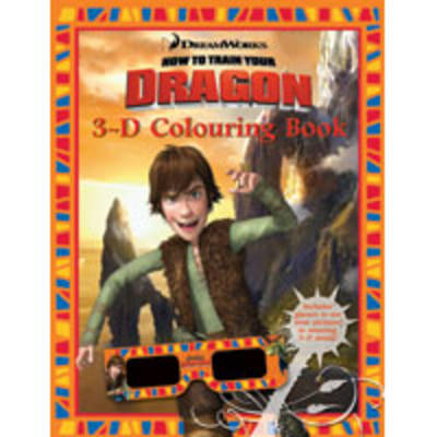 How to Train Your Dragon 3D Colouring Book