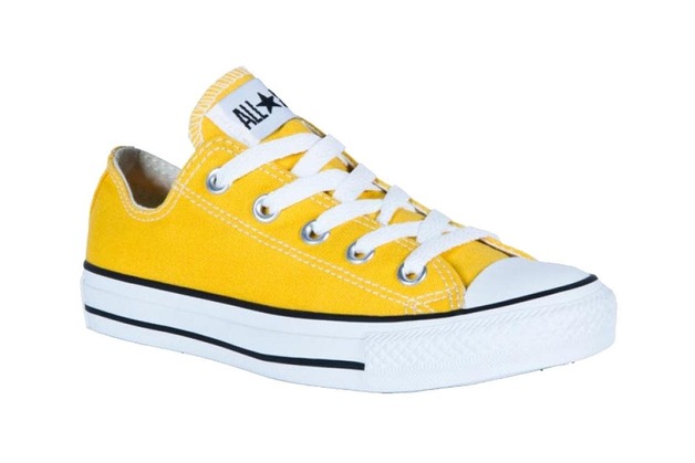 lemon chrome high top converse