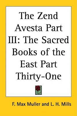 The Zend Avesta Part III: The Sacred Books of the East Part Thirty-One image