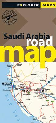 Saudi Arabia Road Map by Explorer Publishing and Distribution image