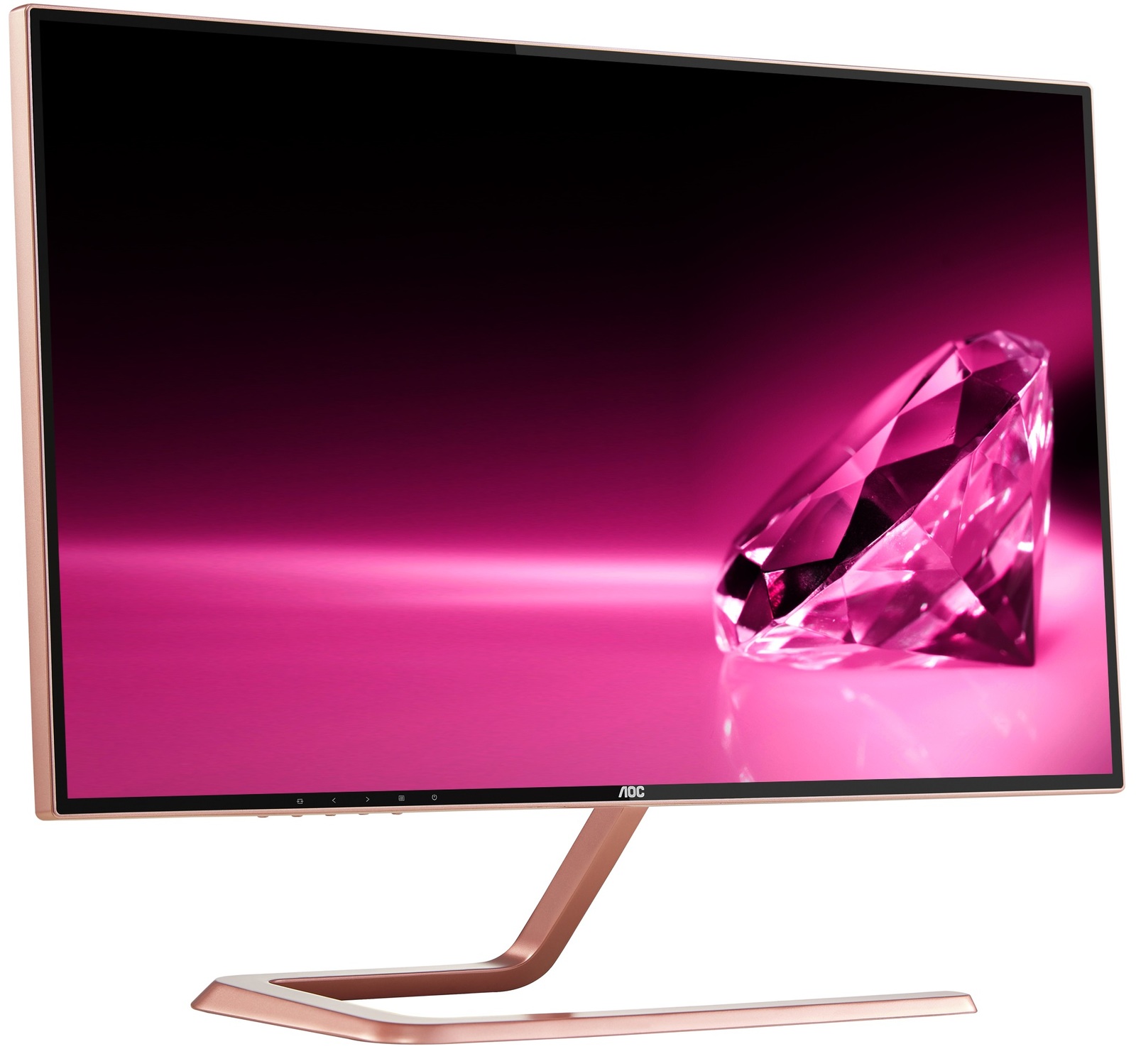 27" AOC QHD Limited Edition Swarovski Luxury Monitor image