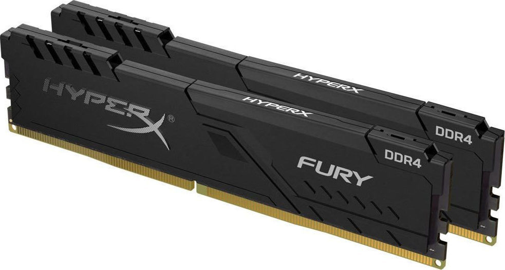 2x8GB Kingston HyperX Fury DDR4 2666MHz Gaming RAM image
