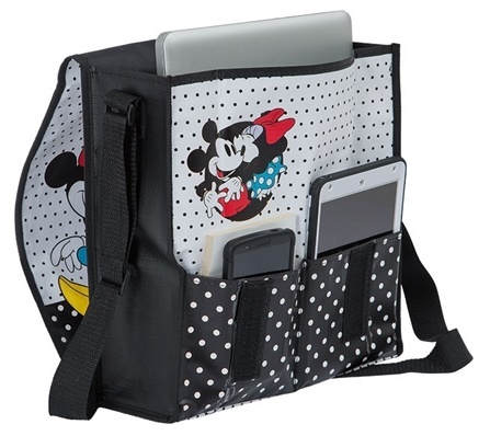 Mickey & Minnie - Recycled Messenger Tote image