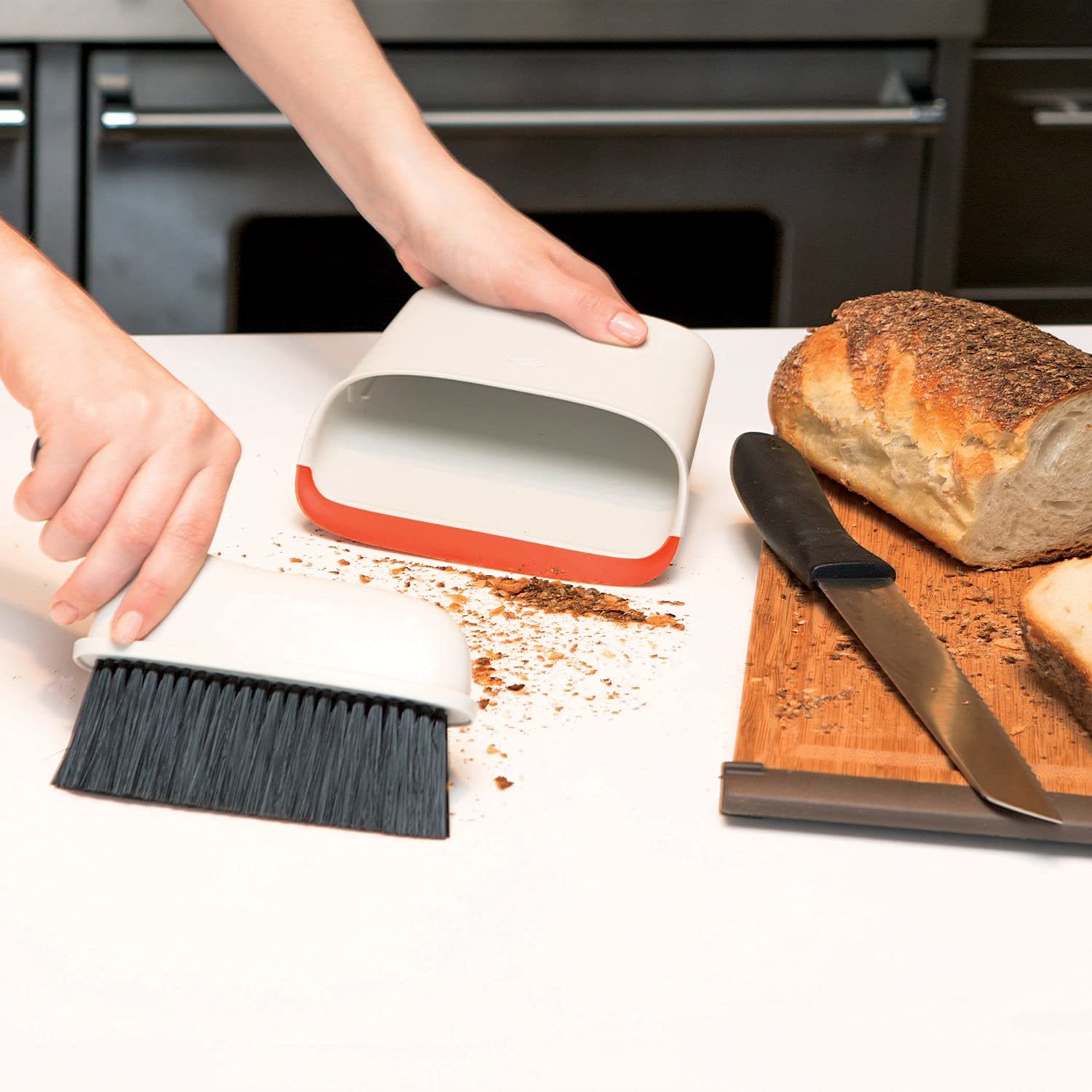 OXO Good Grips Compact Dustpan and Brush Set at Mighty Ape NZ