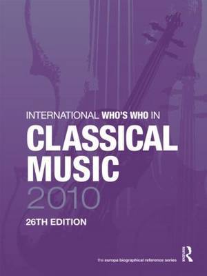 International Who's Who in Classical Music 2010 image