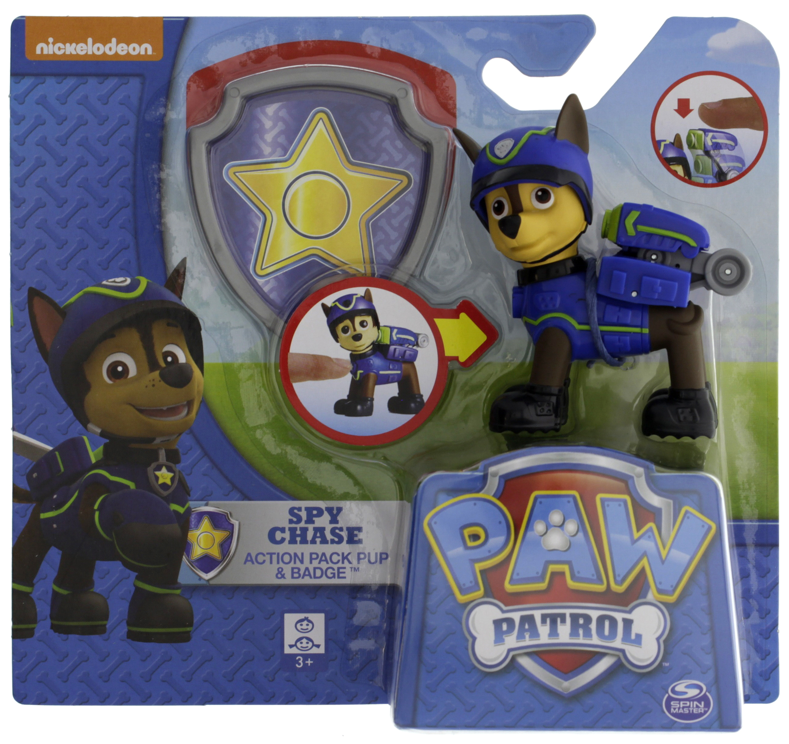 Paw Patrol Actionpack Pup Badge - Spy Chase