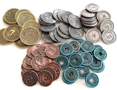 Scythe - Metal Coins image